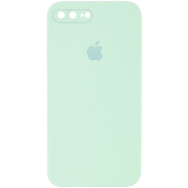 

Противоударный Защитный Силиконовый Чехол - Накладка Epik Silicone Case Square Full Camera Protective (AA) для Apple iPhone 7 plus + / 8 plus + (5.5'') + Усиленная Защита Камеры / с Микрофиброй / Матовый / Бирюзовый / Light Turquoise
