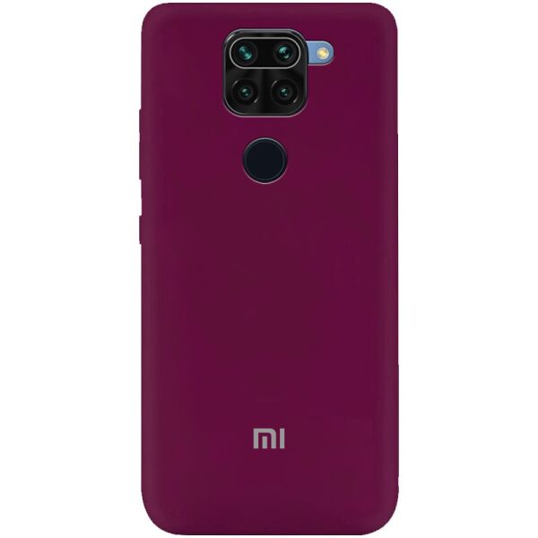 

Противоударный Защитный Силиконовый Чехол - Накладка Epik Silicone Cover My Color Full Protective (A) для Xiaomi Redmi Note 9 / Redmi 10X Термополиуретановый / с Микрофиброй / Бордовый / Marsala