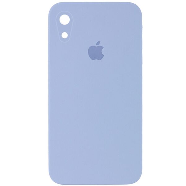 

Противоударный Защитный Силиконовый Чехол - Накладка Epik Silicone Case Square Full Camera Protective (AA) для Apple iPhone XR (6.1'') + Усиленная Защита Камеры / с Микрофиброй / Матовый / Голубой / Mist blue