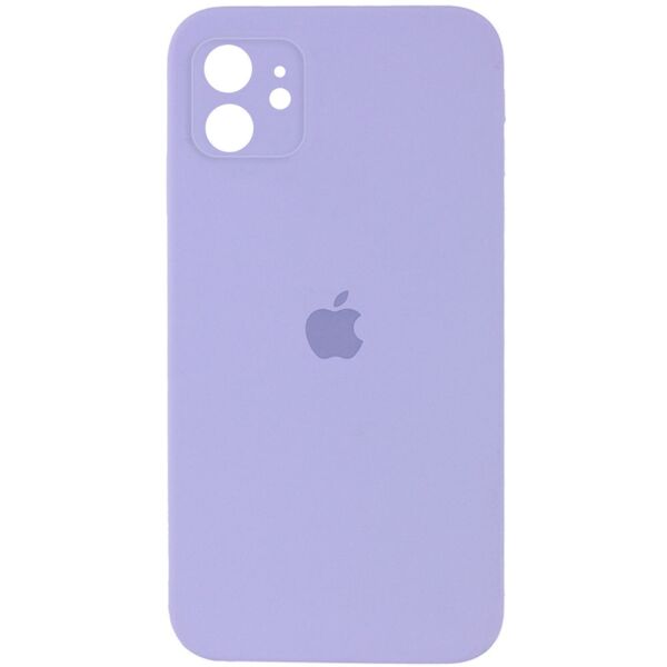 

Противоударный Защитный Силиконовый Чехол - Накладка Epik Silicone Case Square Full Camera Protective (AA) для Apple iPhone 11 (6.1'') + Усиленная Защита Камеры / с Микрофиброй / Матовый / Сиреневый / Dasheen