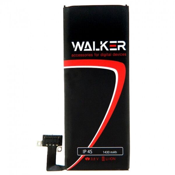 

Аккумулятор батарея Walker Apple iPhone 4S (1430 mAh)