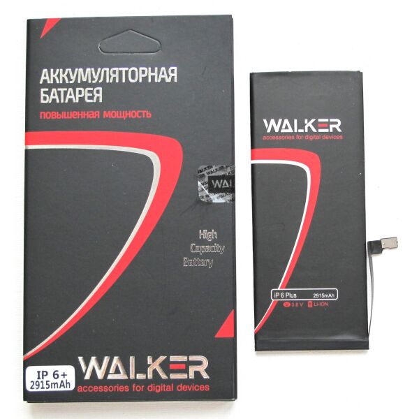 

Аккумулятор батарея Walker Apple iPhone 6+ (2915 mAh)