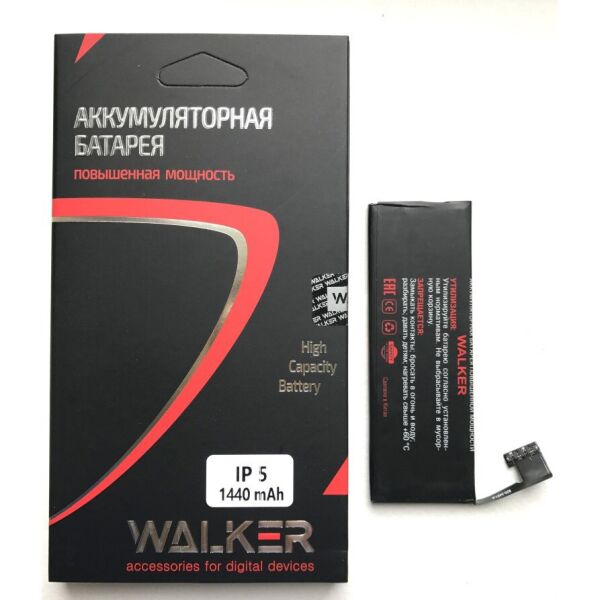 

Аккумулятор батарея Walker Apple iPhone 5 (1440 mAh)