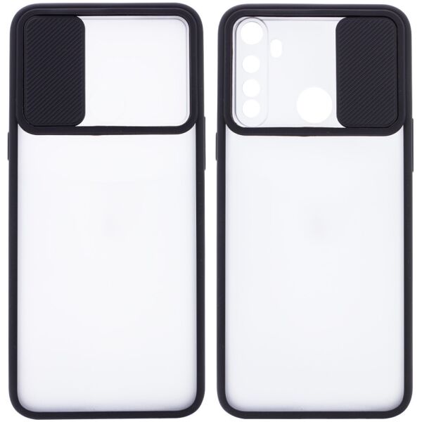 

Противоударный Защитный Термополиуретановый Чехол - Накладка Epik Camshield Mate для Xiaomi Redmi Note 8 со Шторкой для Камеры / Матовый / Прозрачный / Черный