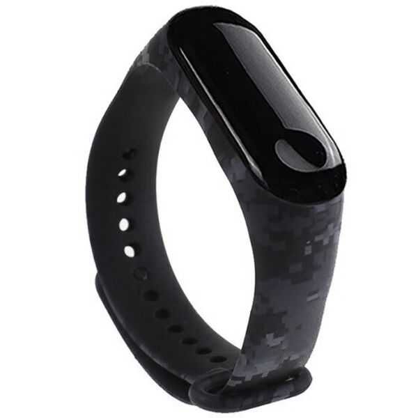 

Ремешок Painted Strap для Xiaomi Mi Band 3/4 Digital Camo