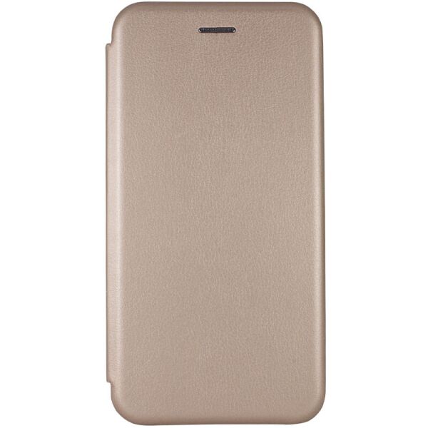 

Противоударный Защитный Кожаный Чехол - Книжка с Подставкой Epik Classy для Xiaomi Redmi Note 9s / Note 9 Pro / Note 9 Pro Max + Отсек для Кредитной Карты / Силиконовый / Матовый / Золотой