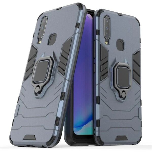 

Чехол Ring Armor для Vivo Y17 / Y3 / Y15 / U3X / Y11 Blue