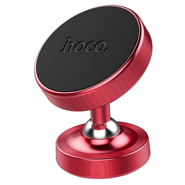 

Автомобильный Магнитный Держатель Hoco CA36 plus для смартфона IPhone и Android с Поворотом 360 / Автодержатель - Клейкая основа ( Красный )