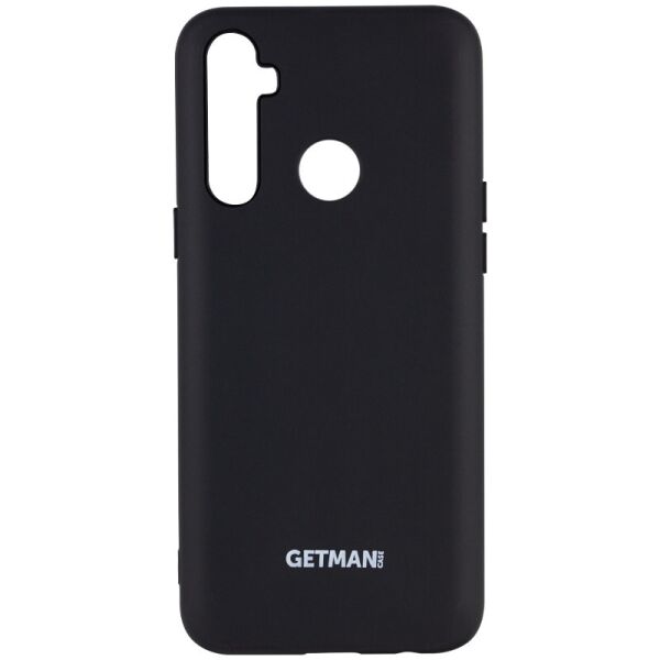 

Противоударный Защитный Термополиуретановый Чехол - Накладка Silicone Cover GETMAN for Magnet для Realme C3 под Магнитный Держатель / с Микрофиброй / Черный / Black