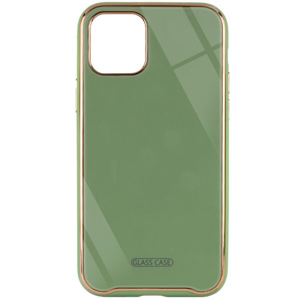 

Противоударный Защитный Термополиуретановый Чехол - Накладка Epik Venezia для Apple iPhone 11 Pro Max (6.5'') с Стеклянной Поверхностью / Гладкий / Мятный / Mint