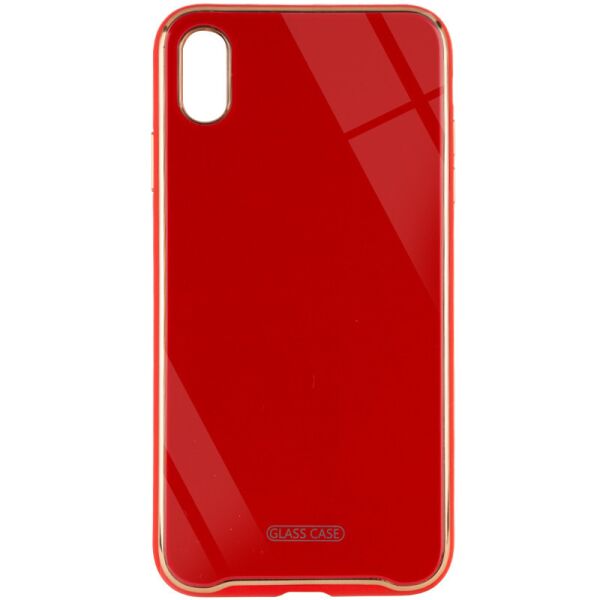 

Противоударный Защитный Термополиуретановый Чехол - Накладка Epik Venezia для Apple iPhone XS Max (6.5'') с Стеклянной Поверхностью / Гладкий / Красный / Red