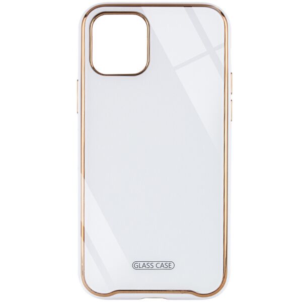 

Противоударный Защитный Термополиуретановый Чехол - Накладка Epik Venezia для Apple iPhone 11 Pro Max (6.5'') с Стеклянной Поверхностью / Глянцевый / Белый / White