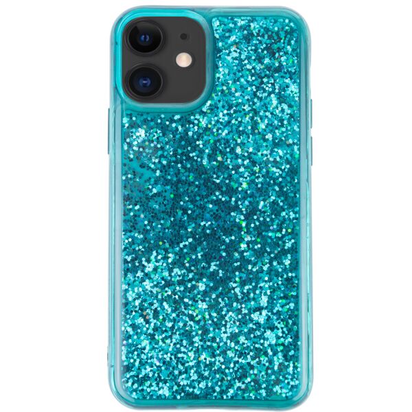 

Противоударный Защитный Термополиуретановый Чехол - Накладка Epik Sparkle (glitter) для Apple iPhone 11 (6.1'') Для Девочек / с Переливающимися Блестками / Поликарбонатный / Зеленый