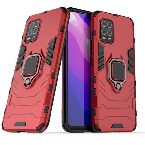 

Чехол Ring Armor для Xiaomi Mi 10 Lite Red
