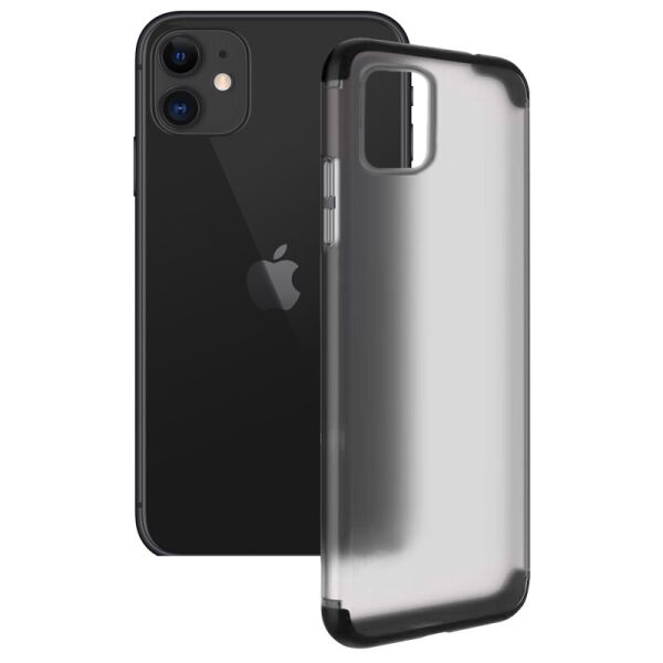 

Противоударный Защитный Поликарбонатный Чехол - Накладка LikGus GKK для Apple iPhone 11 (6.1'') с Усиленной Защитой Камеры / + Покрытие 360 Градусов / Матовый / Черный