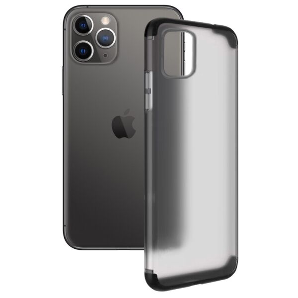 

Противоударный Защитный Поликарбонатный Чехол - Накладка LikGus GKK для Apple iPhone 11 Pro Max (6.5'') с Усиленной Защитой Камеры / + Покрытие 360 Градусов / Матовый / Черный