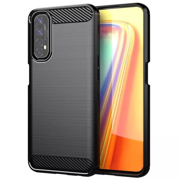 

Противоударный Защитный Чехол - Накладка Epik Slim Series для Realme 7 из Термопластичного Полиуретана / Минималистичный / Черный