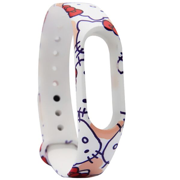 

Ремешок Painted Strap для Xiaomi Mi Band 3/4 Hello Kitty