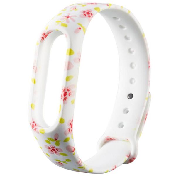 

Ремешок Painted Strap для Xiaomi Mi Band 3/4 Цветочный Узор 8