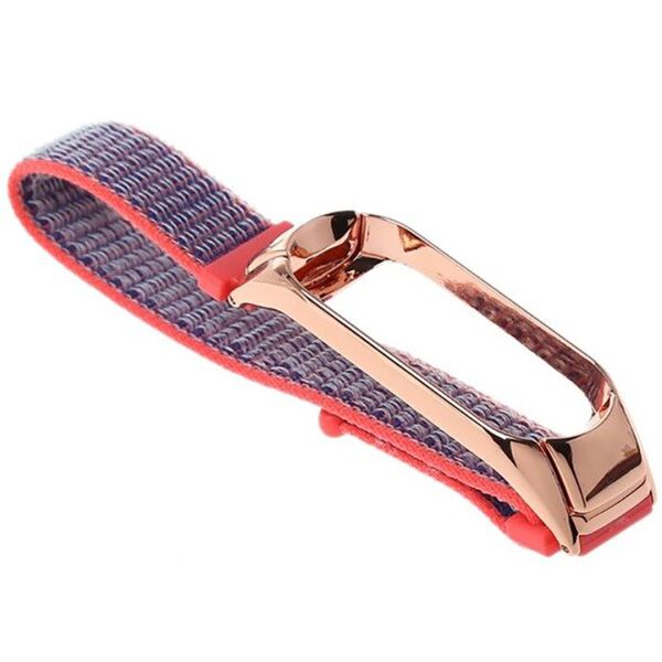 

Ремешок Nylon Velcro Strap для Xiaomi Mi Band 3 Розовый