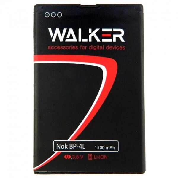 

Аккумулятор батарея Walker Nokia BP-4L (1500 mAh)