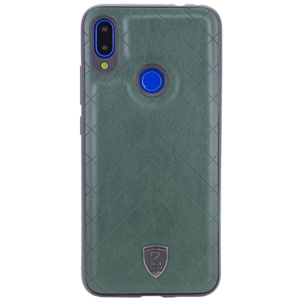 

Противоударный Защитный Кожаный Чехол - Накладка PULOKA Argyle series для Xiaomi Redmi Note 7 / Note 7 Pro / Note 7s Термполиуретановый / Тёмно-оливковый