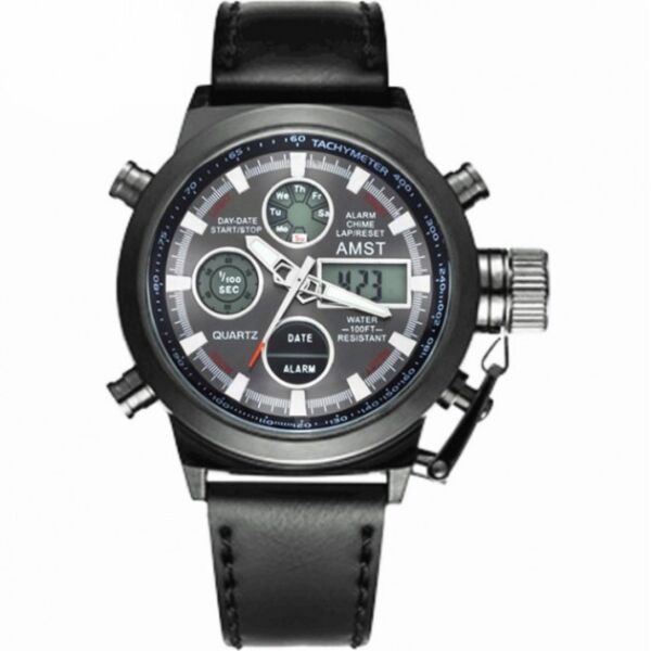

Армейские наручные часы AMST Black
