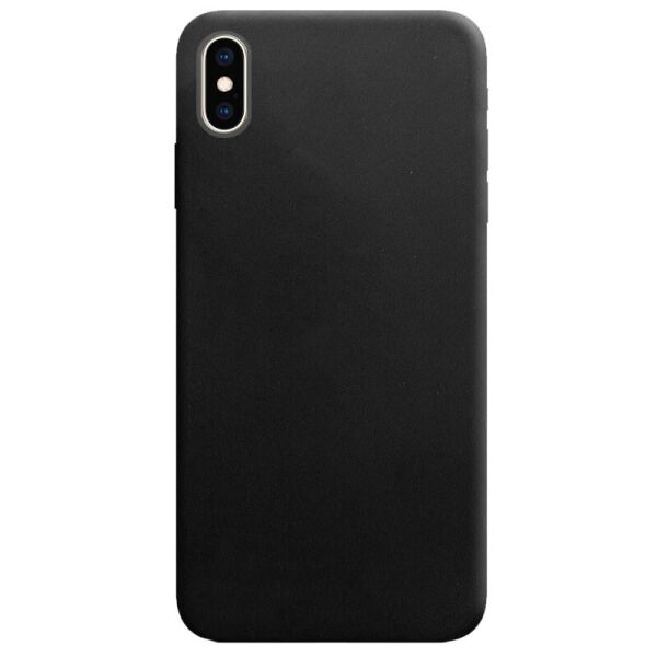 

Противоударный Защитный Силиконовый Чехол - Накладка Epik Candy для Apple iPhone X / XS (5.8'') Ультратонкий / с Высокими Бортиками / Матовый / Черный