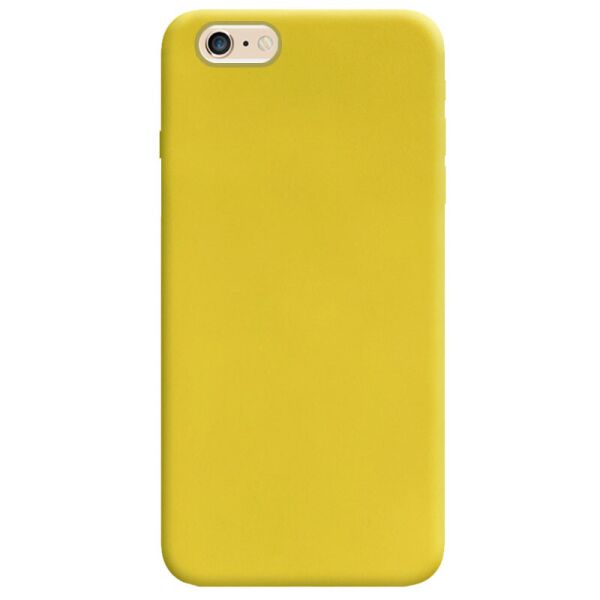 

Противоударный Защитный Силиконовый Чехол - Накладка Epik Candy для Apple iPhone 6/6s (4.7'') Ультратонкий / с Высокими Бортиками / Матовый / Желтый