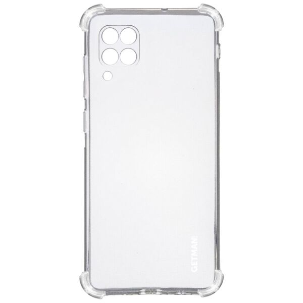 

Противоударный Защитный Термополиуретановый Чехол - Накладка GETMAN Ease logo для Huawei P40 Lite с Усиленными Углами / Минималистичный / Transparent / Прозрачный