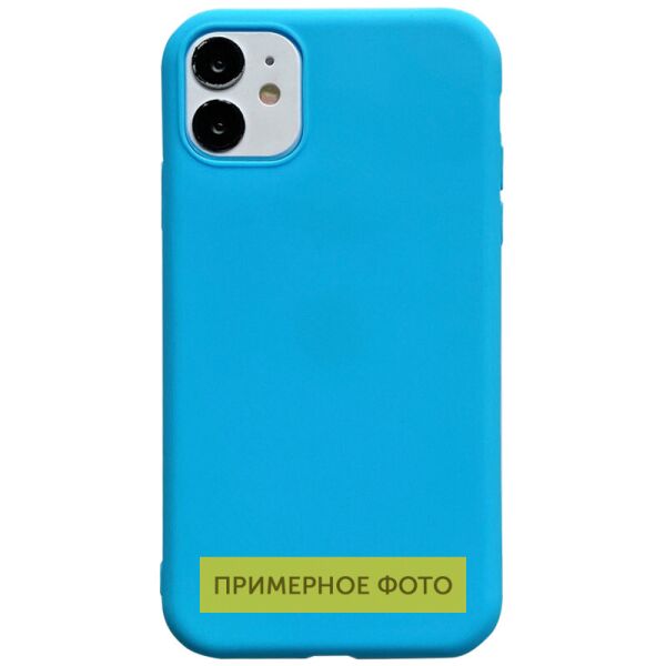 

Противоударный Защитный Силиконовый Чехол - Накладка Epik Candy для Apple iPhone XR (6.1'') Ультратонкий / с Высокими Бортиками / Матовый / Голубой