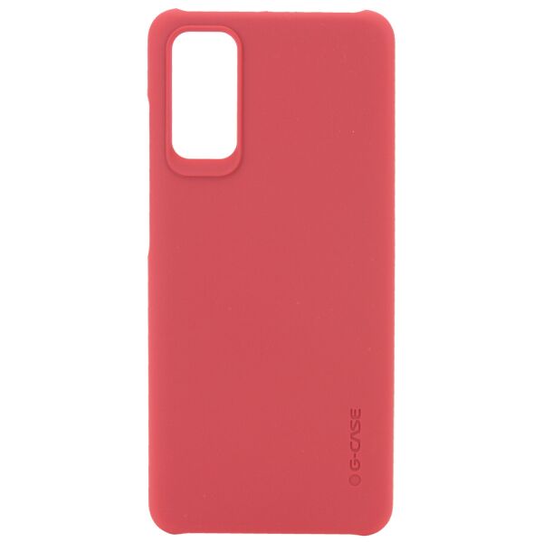 

Противоударный Защитный Поликарбонатный Чехол - Накладка G-Case Juan Series для Samsung Galaxy S11e с Микрофиброй / Классический / Матовый / Красный