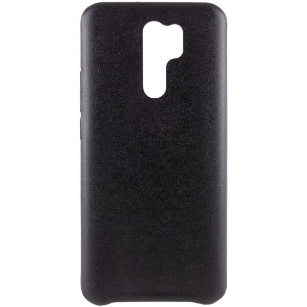 

Противоударный Защитный Кожаный Чехол - Накладка AHIMSA PU Leather Case (A) для Xiaomi Redmi 9 Классический / с Завышенными Бортиками / Черный