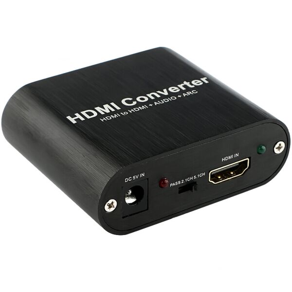 

Конвертер Kotion Each Audio Extractor HDMI - HDMI / AUDIO Black (WAZ-HDARC-B)