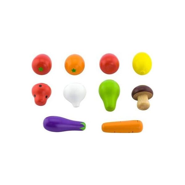 

Игрушечные продукты Viga Toys Деревянные овощи и фрукты (50734)
