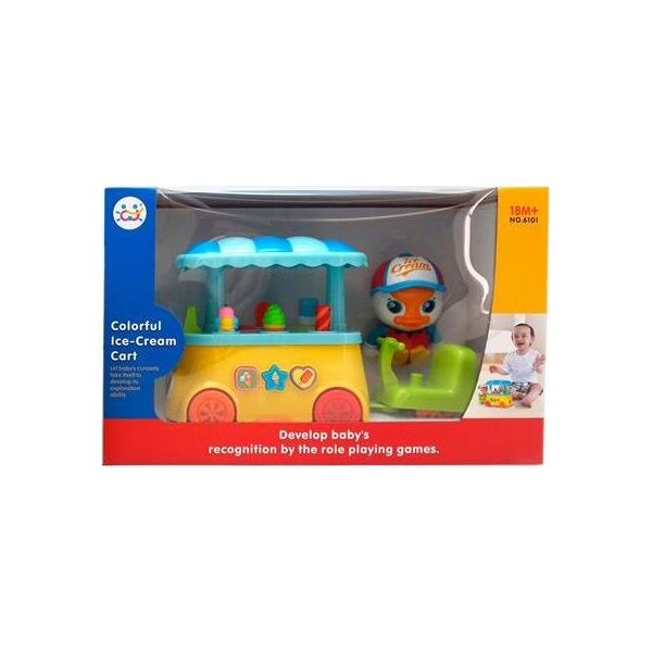 

Игрушка Huile Toys "Тележка с мороженым" (6101)