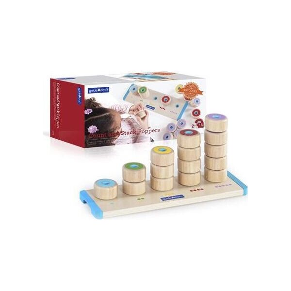 

Набор для счета Guidecraft Manipulatives Логические столбики (G6736)
