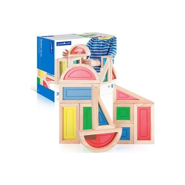 

Набор стандартных блоков Guidecraft Block Play Большая радуга, 10 шт. (G3015)