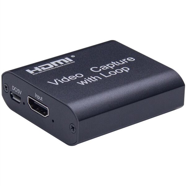 

Внешняя карта видеозахвата Kotion Each Capture Loop HDVC3 Black (HDVC3-B)