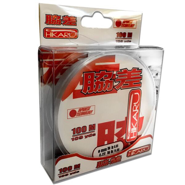 

Леска Lineaeffe Hikaru 100m 0.22mm 6.65kg прозрачная (3001622/GOL)