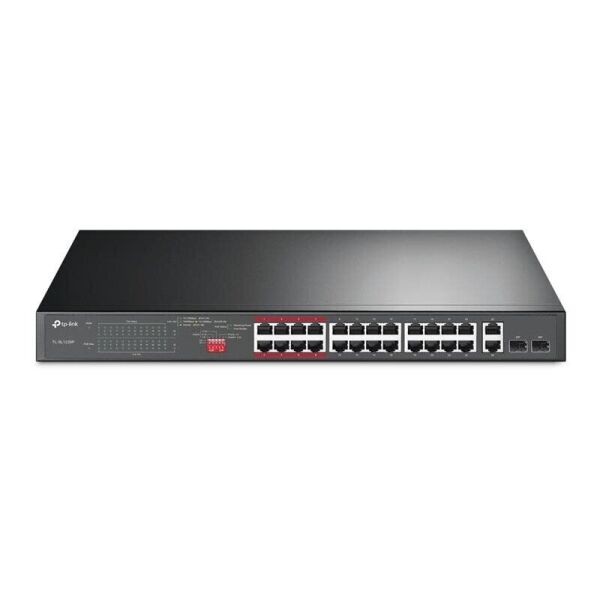 

Коммутатор TP-LINK TL-SG1210P 24xFE/24xPoE+ 250W, 2xGE, 2xSFP (TL-SL1226P)