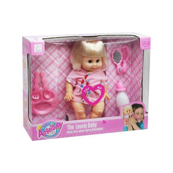 

Игровой набор с пупсом Angel Baby в розовом MiC (sv-72) (150987)