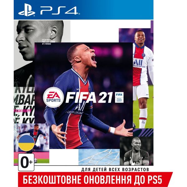 

Игра для PS4 FIFA21 (Бесплатное обновление до версии PS5) Blu-Ray диск (1098224)