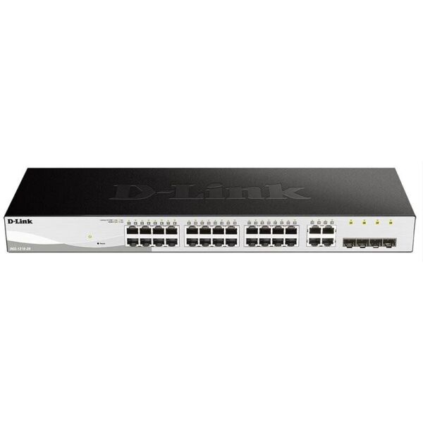 

Коммутатор D-Link DGS-1210-28/F 24port 1GE, 4x1GE/SFP, WebSmart (DGS-1210-28)