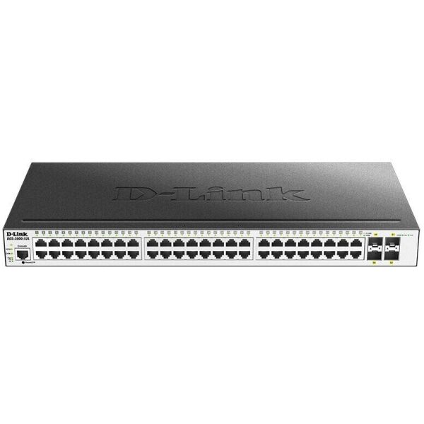 

Коммутатор D-Link DGS-3000-52L 48xGE, 4xSFP, 1xCons RJ45, L2 (DGS-3000-52L)