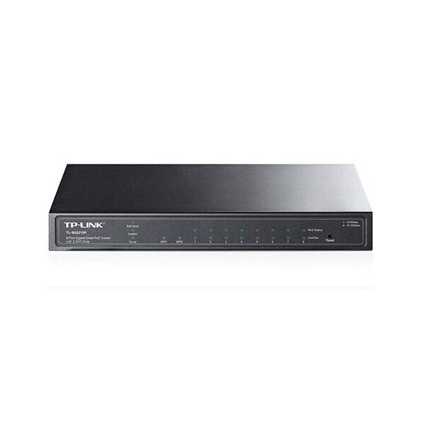 

Коммутатор TP-LINK TL-SG2210P 8x1GE/PoE 53W, 2xGE/SFP, Smart (TL-SG2210P)
