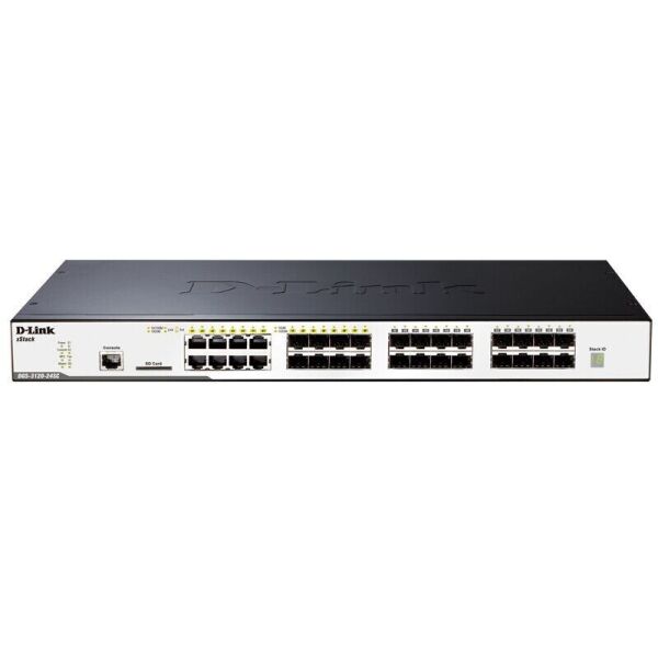 

Коммутатор D-Link DGS-3120-24SC 16port SFP (1G), 8x1GE/SFP, 2x10G-CX4, L2+ (DGS-3120-24SC)