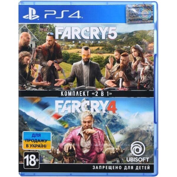 

Игра Комплект «Far Cry 4» + «Far Cry 5» Blu-Ray диск (8113476)