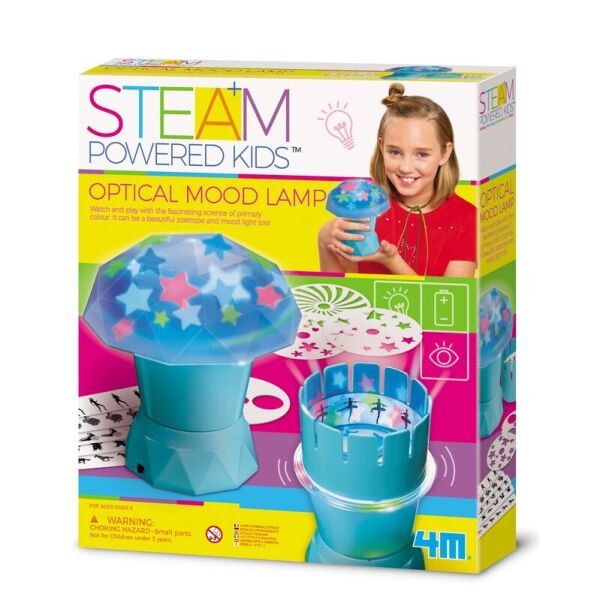 

STEAM-набор 4M Оптическая сказочная лампа, Диско-шар, Зоотроп 00-04902