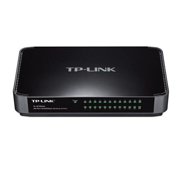 

Коммутатор TP-LINK TL-SF1024M 24xFE, Неуправляемый, Настольный (TL-SF1024M)